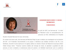 Tablet Screenshot of fundacioncontrasida.org